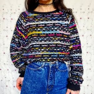 Rainbow Chunky Knit Sweater